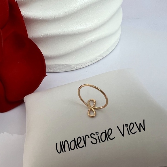 14K Gold Filled Toe Ring Adjustable - Picture 7 of 13